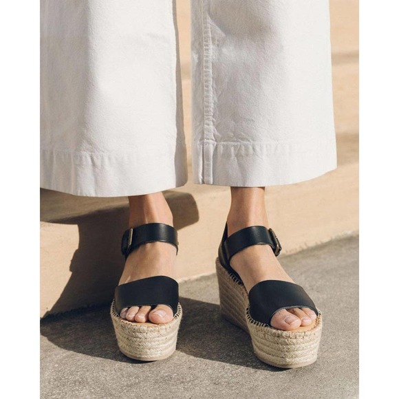 👑💥BRAND NEW💥👑 SOLUDOS Minorca Platform Leather Black - Picture 3 of 12